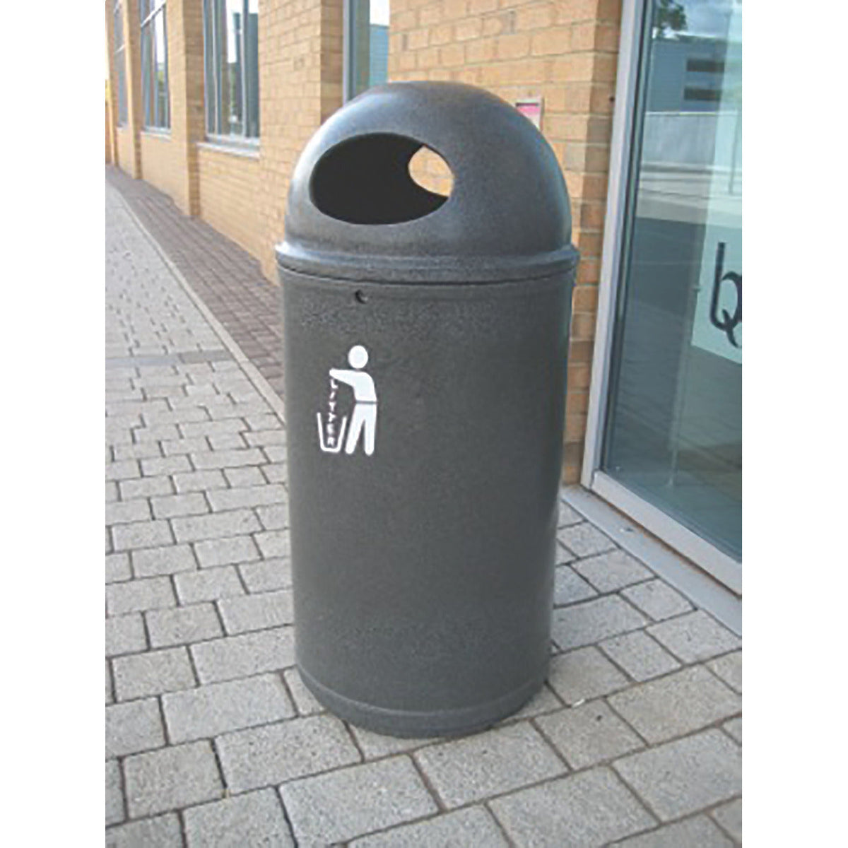 L-Bin 90Ltr Dark Millstone