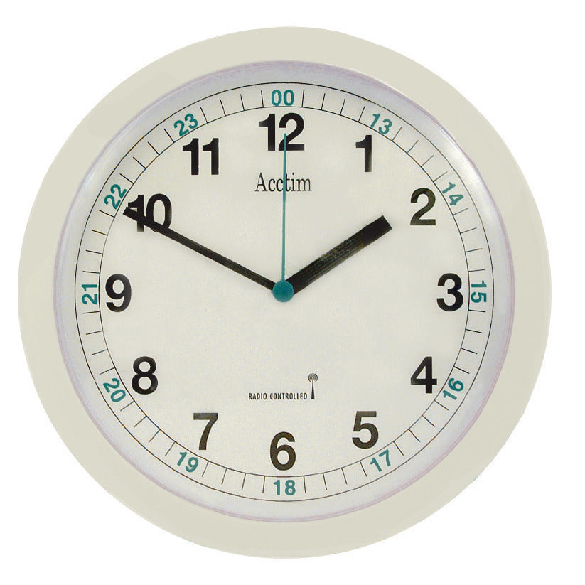 Clock 9-" Radio Controlled