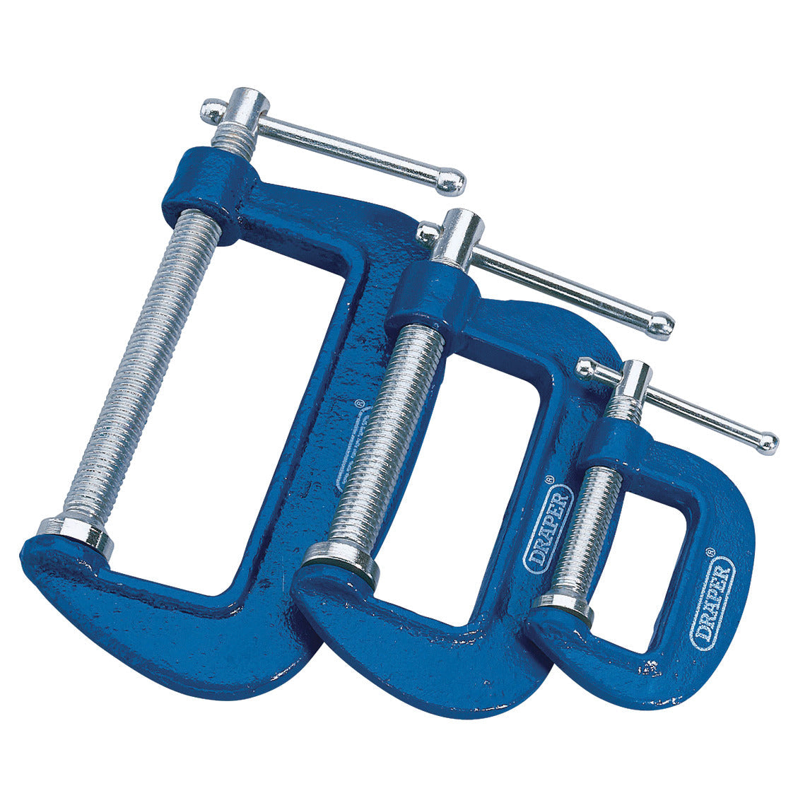 G Clamps Light Duty Set 3 Asst Size
