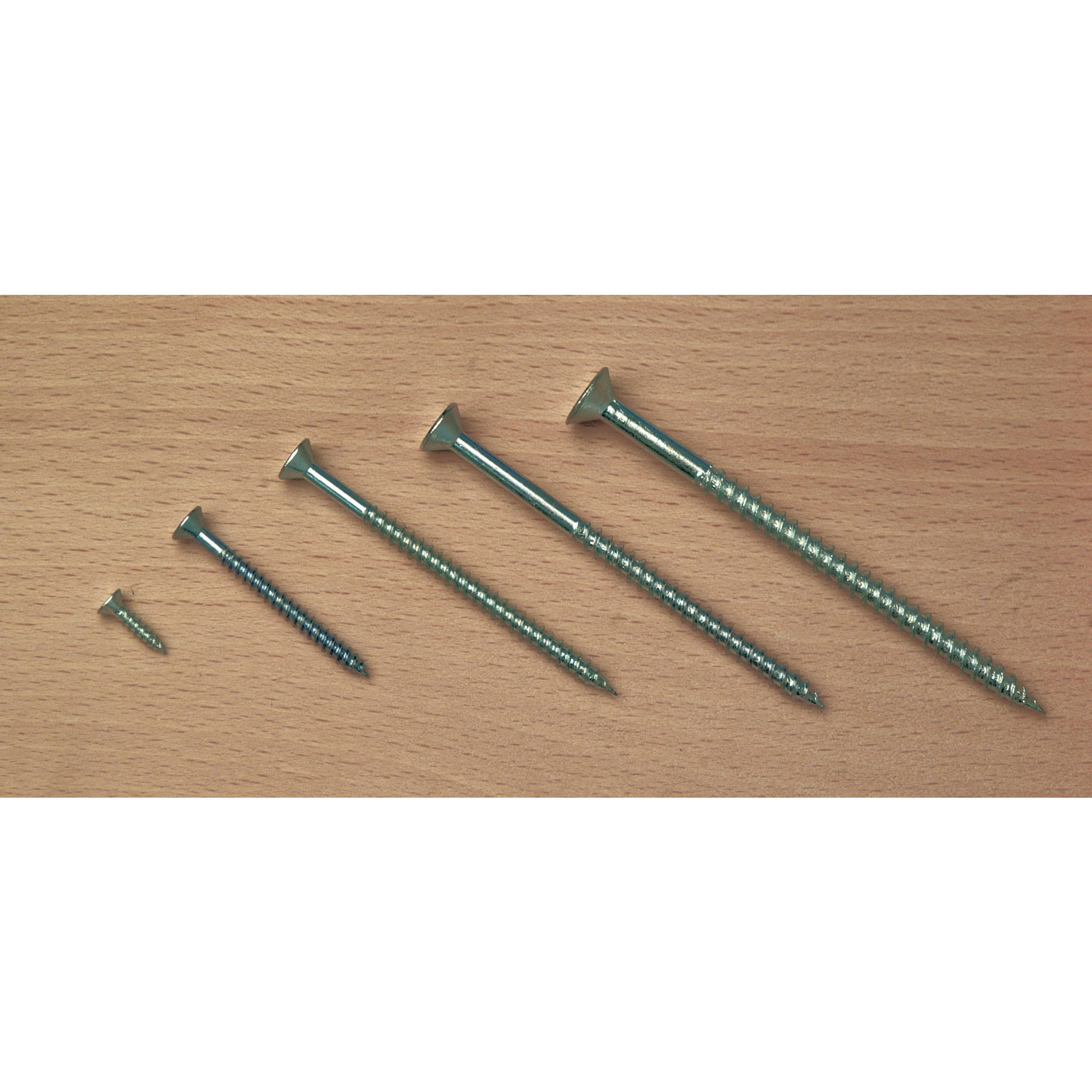 Woodscrew 10X1.25-"Csk Posi Bzp Bx200