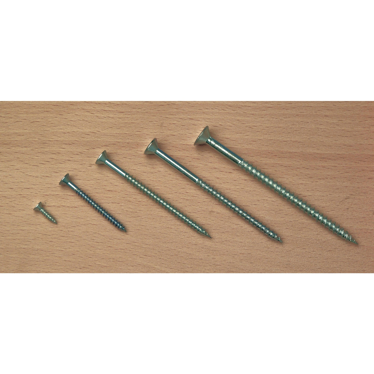 Woodscrew 10X1.25-"Csk Posi Bzp Bx200
