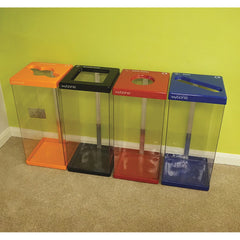 Plastic Box 60Lt Trans. Blk-General