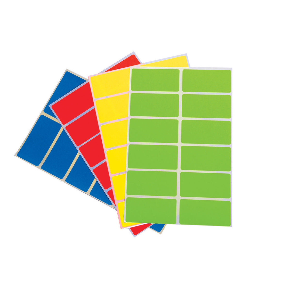 S-A Label 25X50Mm Fl-Yellow Pk 900