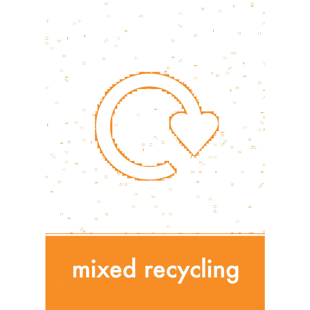 Waste Stream Label Mixed Recycling