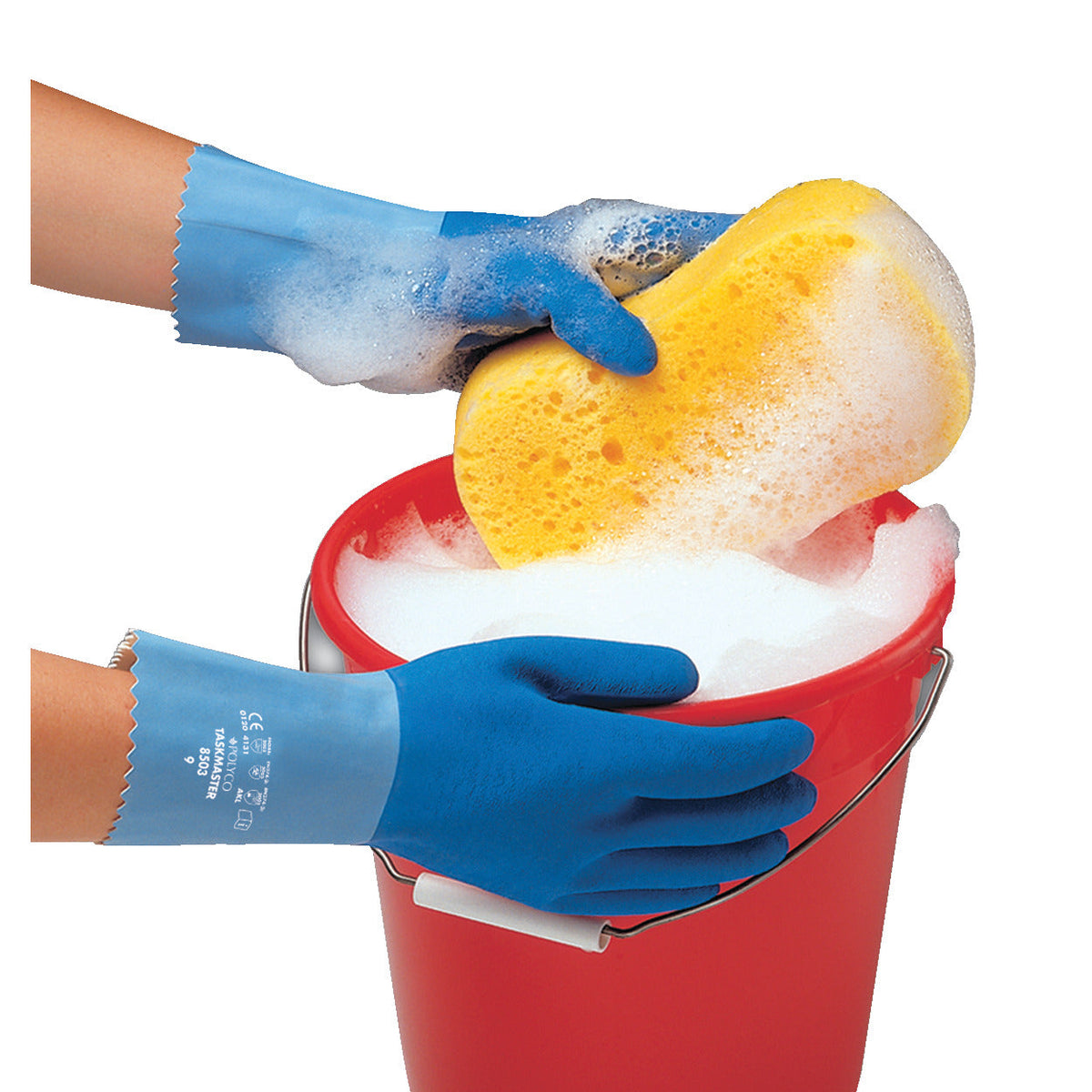 Taskmaster Gloves Polyco Medium,Pr