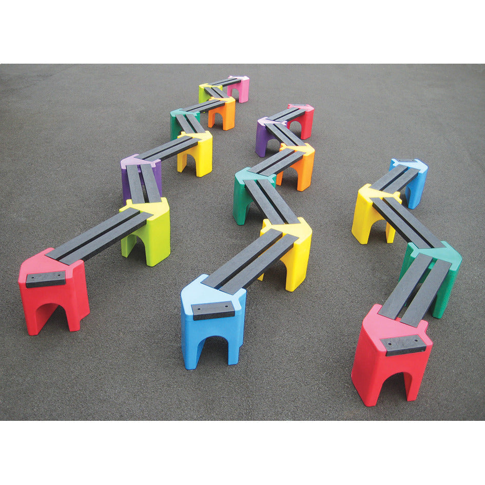 Bench Zig Zag 6 Person 380Mmx3030Mm