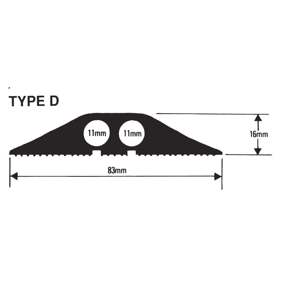 Cable Protector Rubber Type D