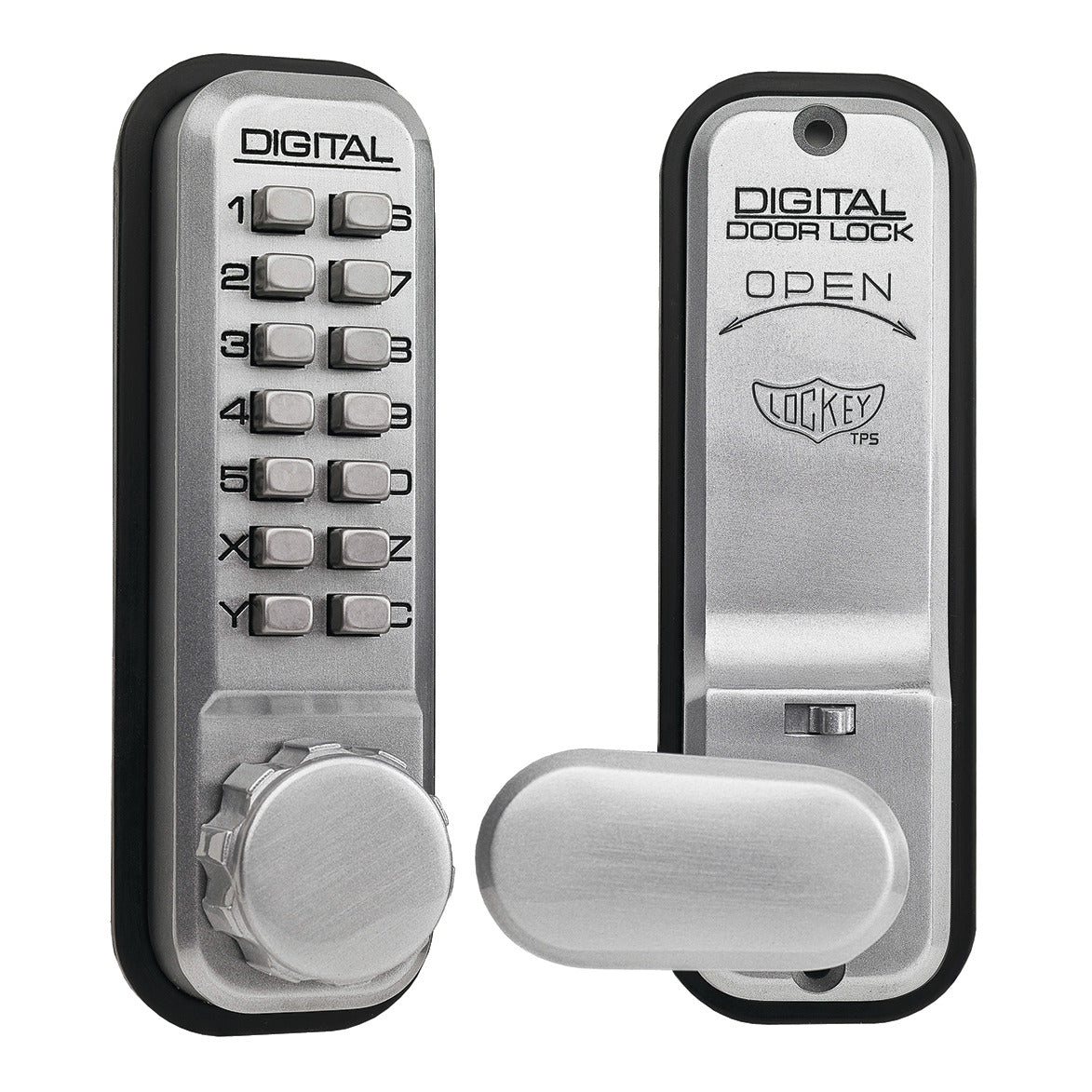 Lock Dgtl Mortice Lockey Latch 2435