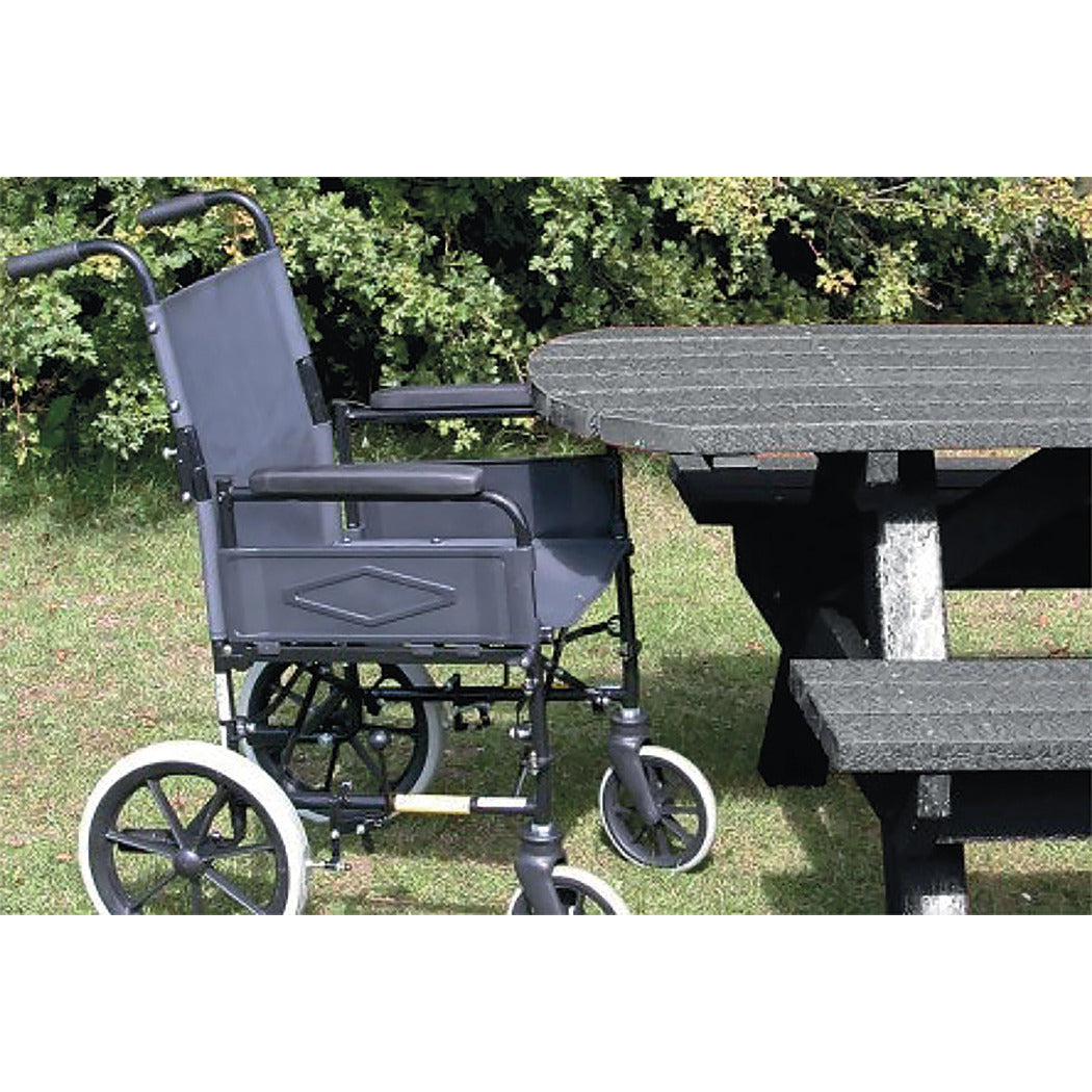 Picnic Bench Heavy Duty Extended Top