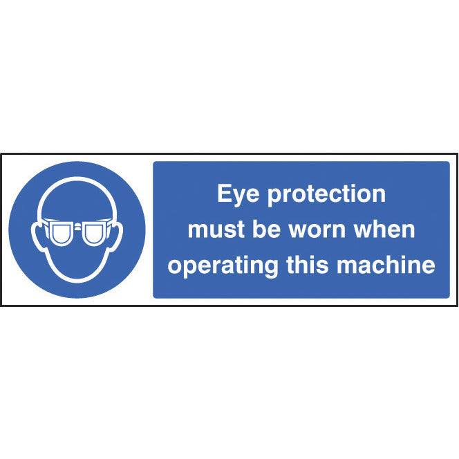 Sign Wear Goggles S-A 300 X 100Mm