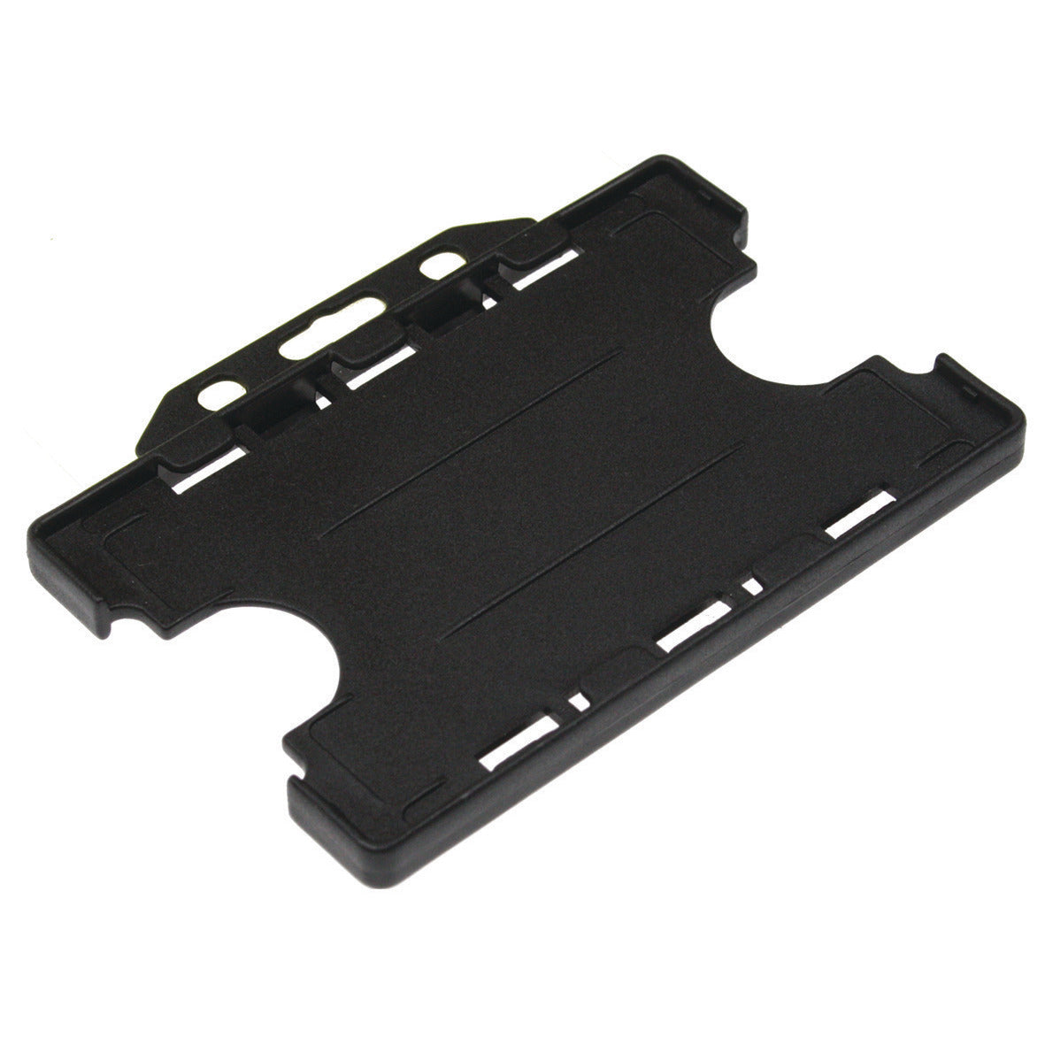 Swipe Card Holder D-S Black Pk50