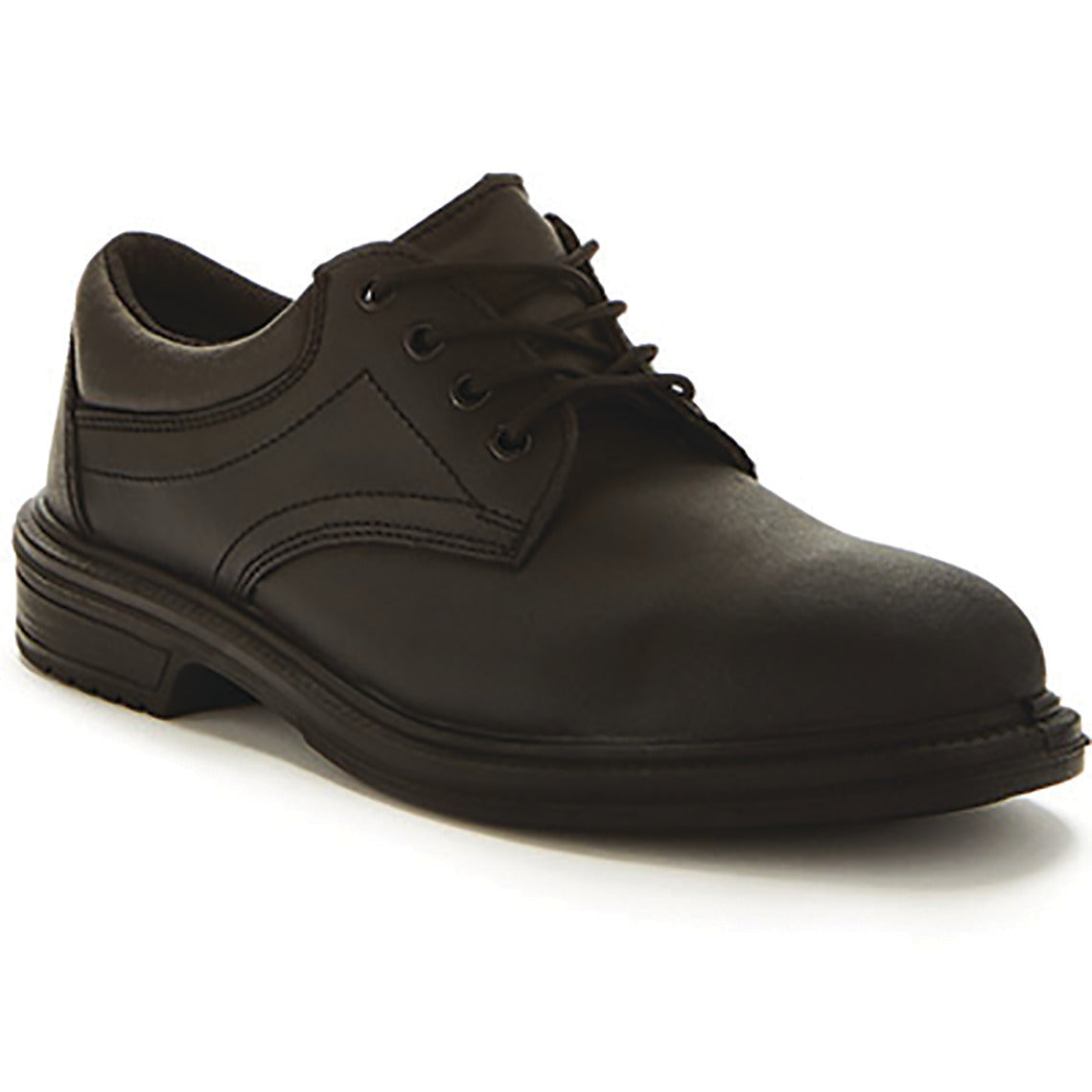 Traditional Black Safety Shoe Sz 11