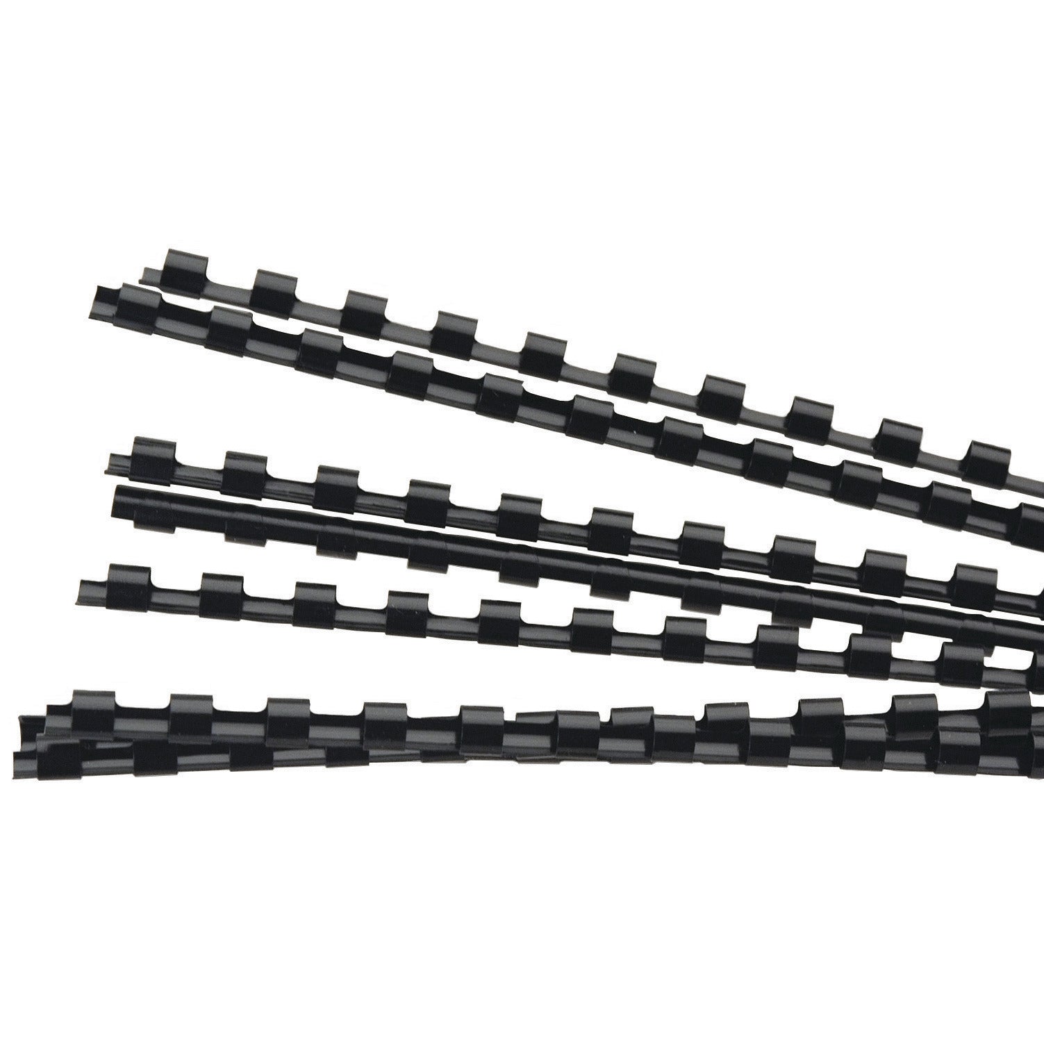Comb Multi Ring A4 8Mm Black Bx100