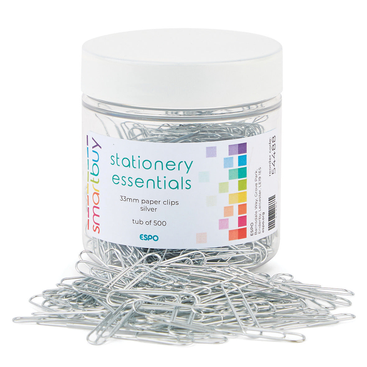 Paper Clip 19Mm Silver Box Of 1000