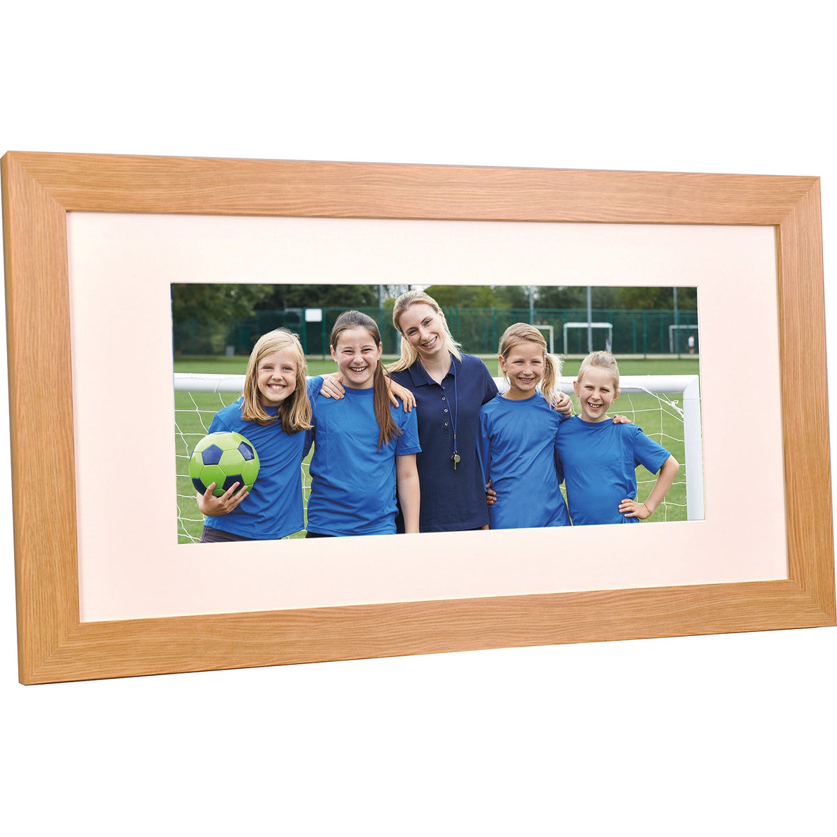 Frame Light Wood 18X8Inch Picture