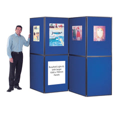 L-F Xl Display Kit 8 Panel Blue