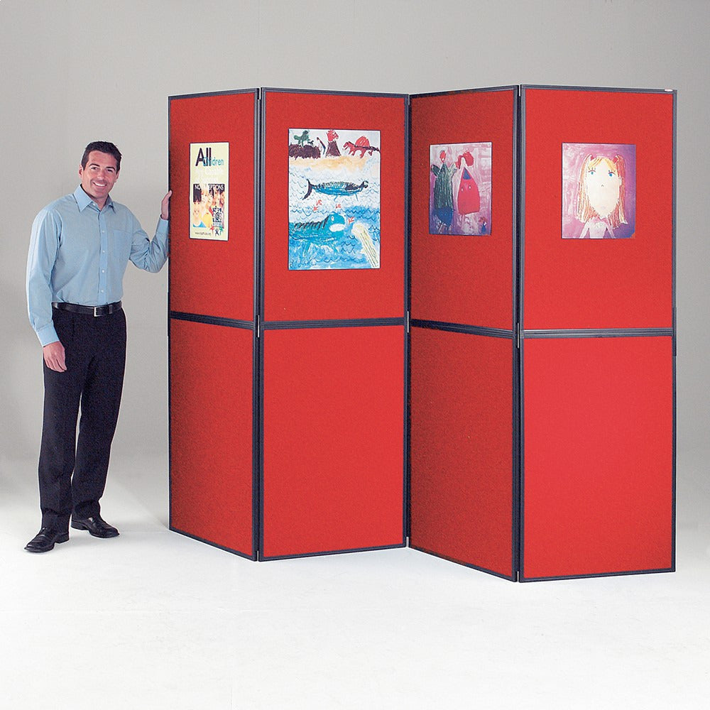 L-F Xl Display Kit 8 Panel Red