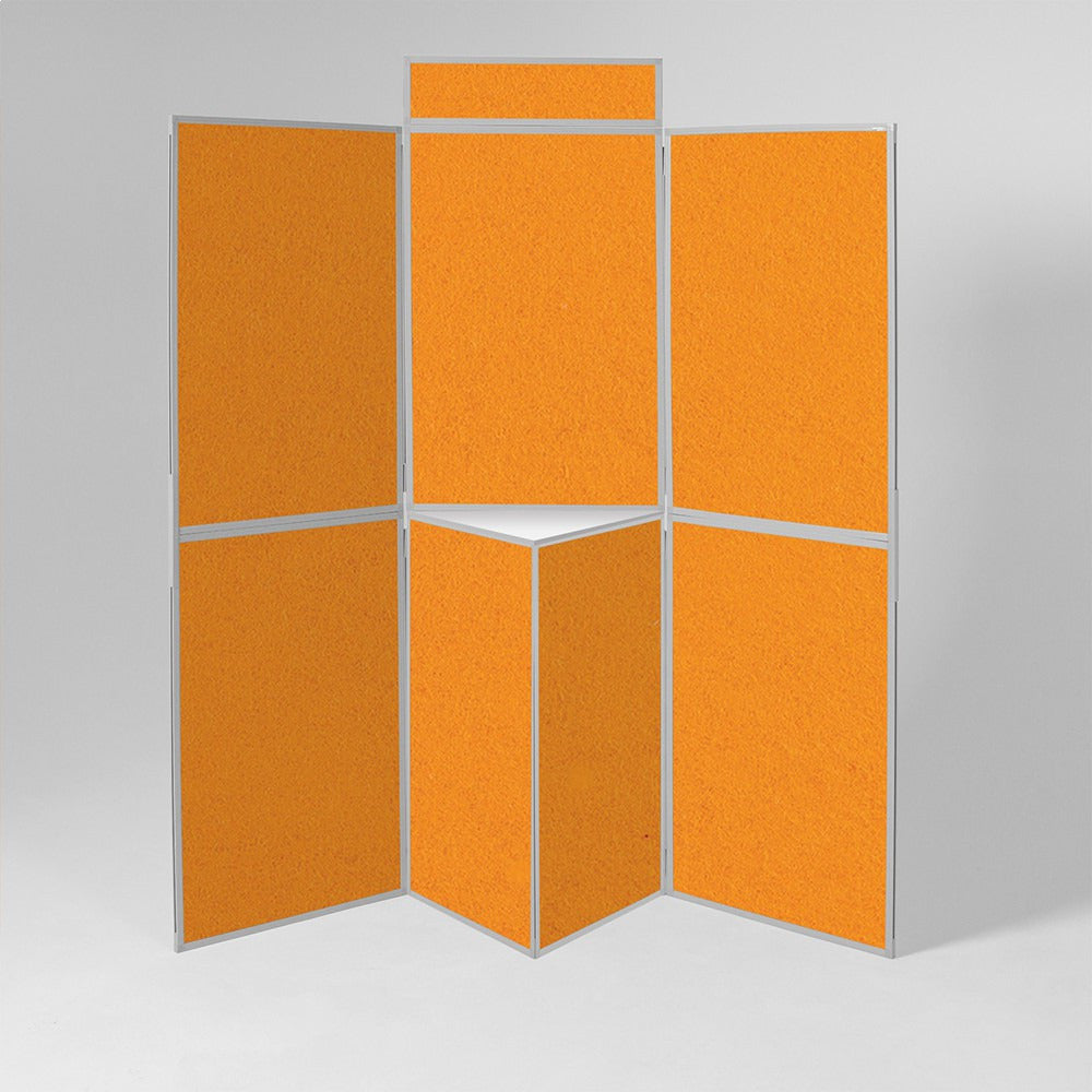 L-Fold.Display Kit 7 Panel Orange