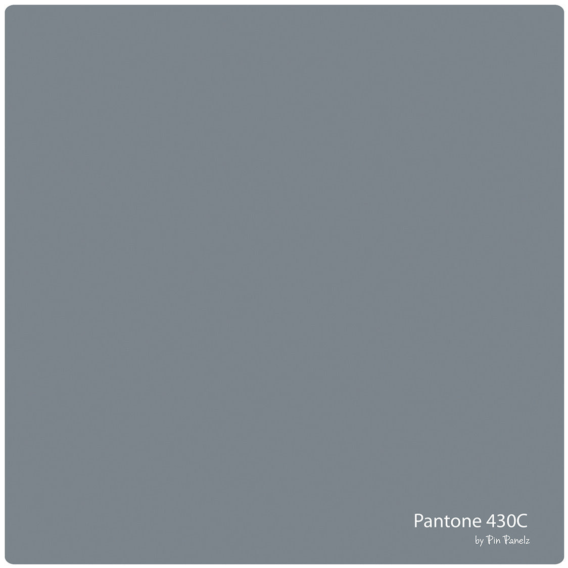 Pantone Pin Panelz 900X900Mm 430C