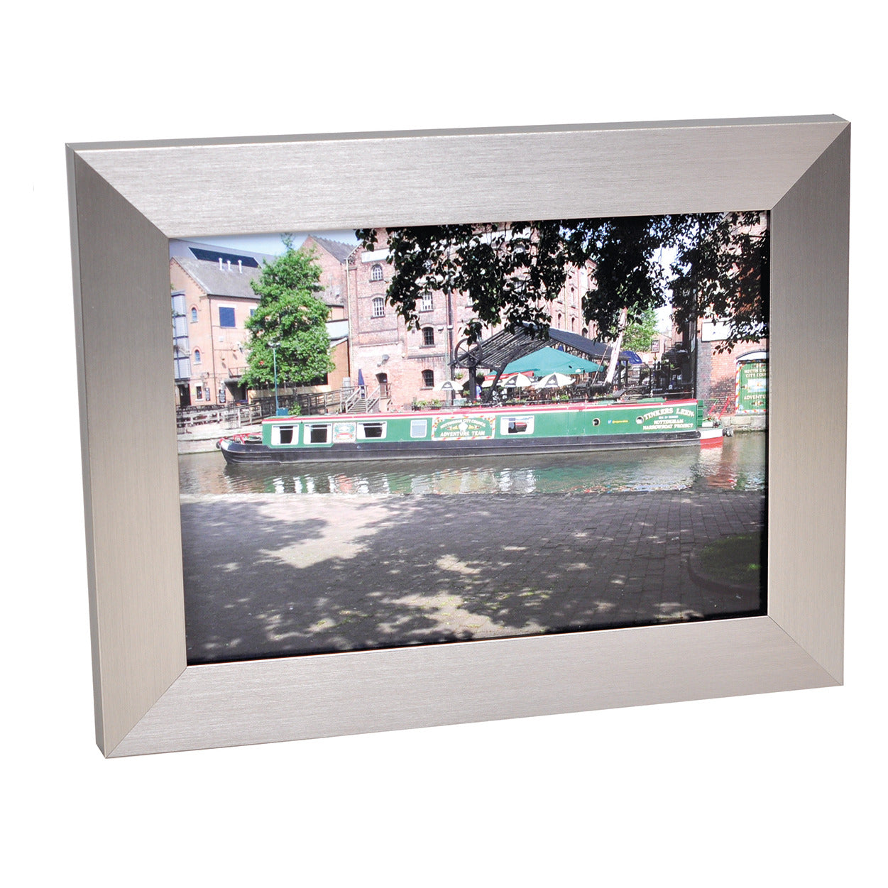 Satin Frame Pewter A3