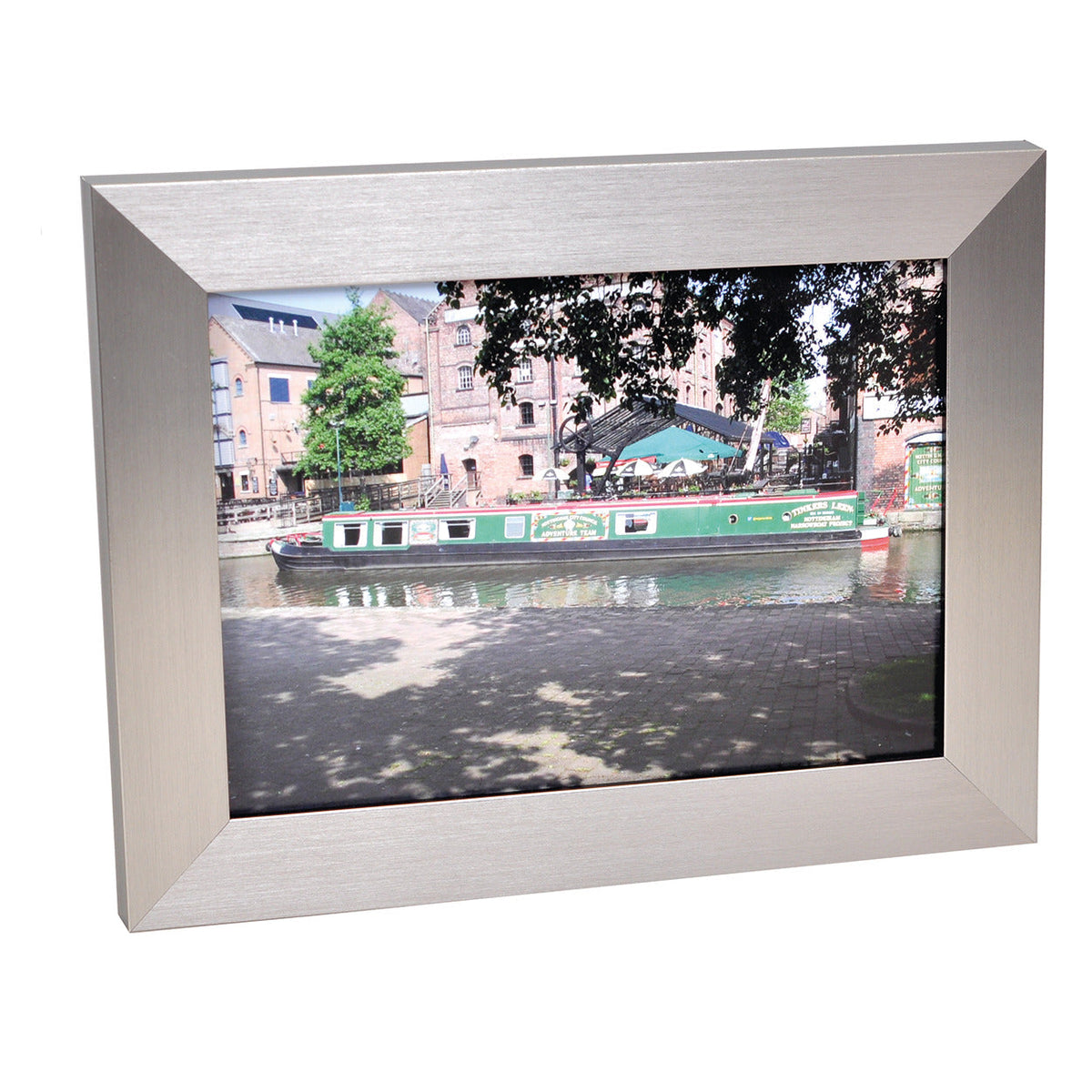 Satin Frame Pewter A3