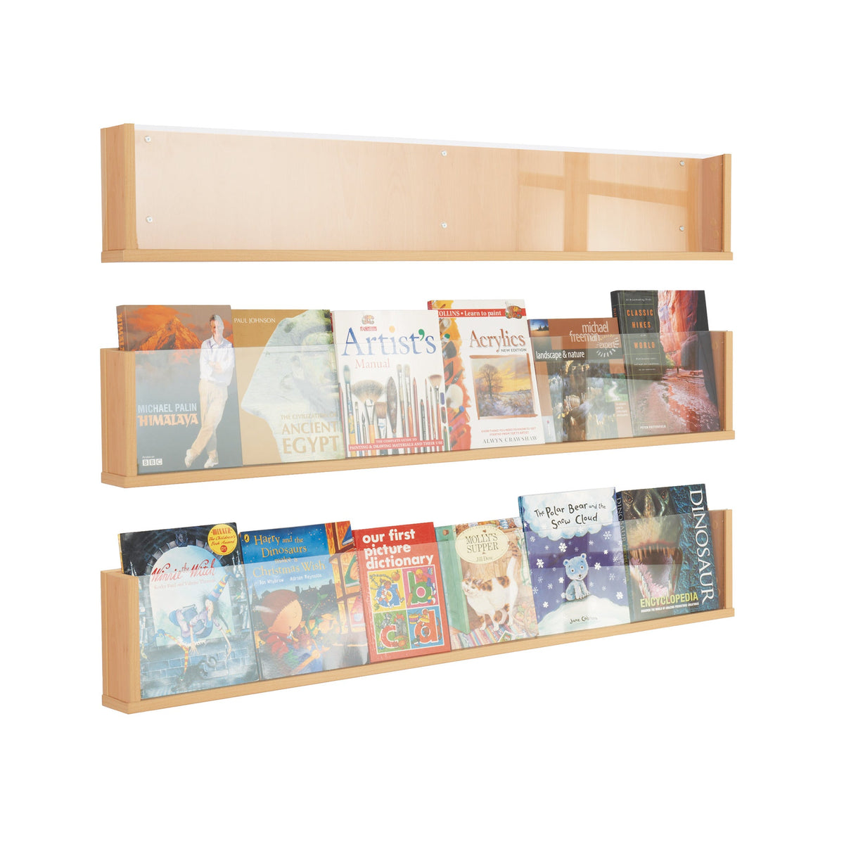 Wall Mount Leaflet Dispenser Single
