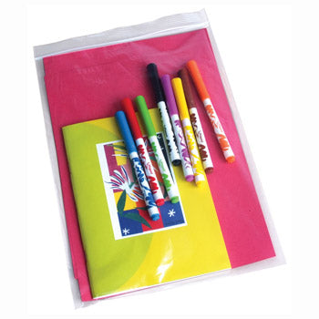 Bag Resealable Pla F-Cap Size Pk100