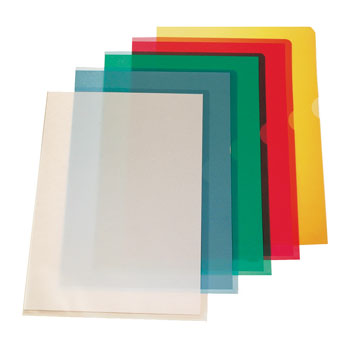 Cut Flush Folder 308X220Mm Yl Pk100