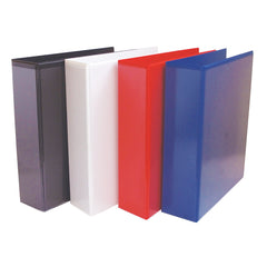 File L-Arch A4 Pvc 2 Ring Black X5