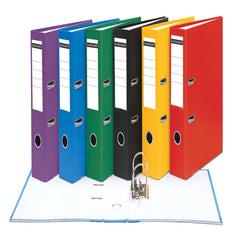Lever -'Low-' Arch File A4 Blue Bx 10