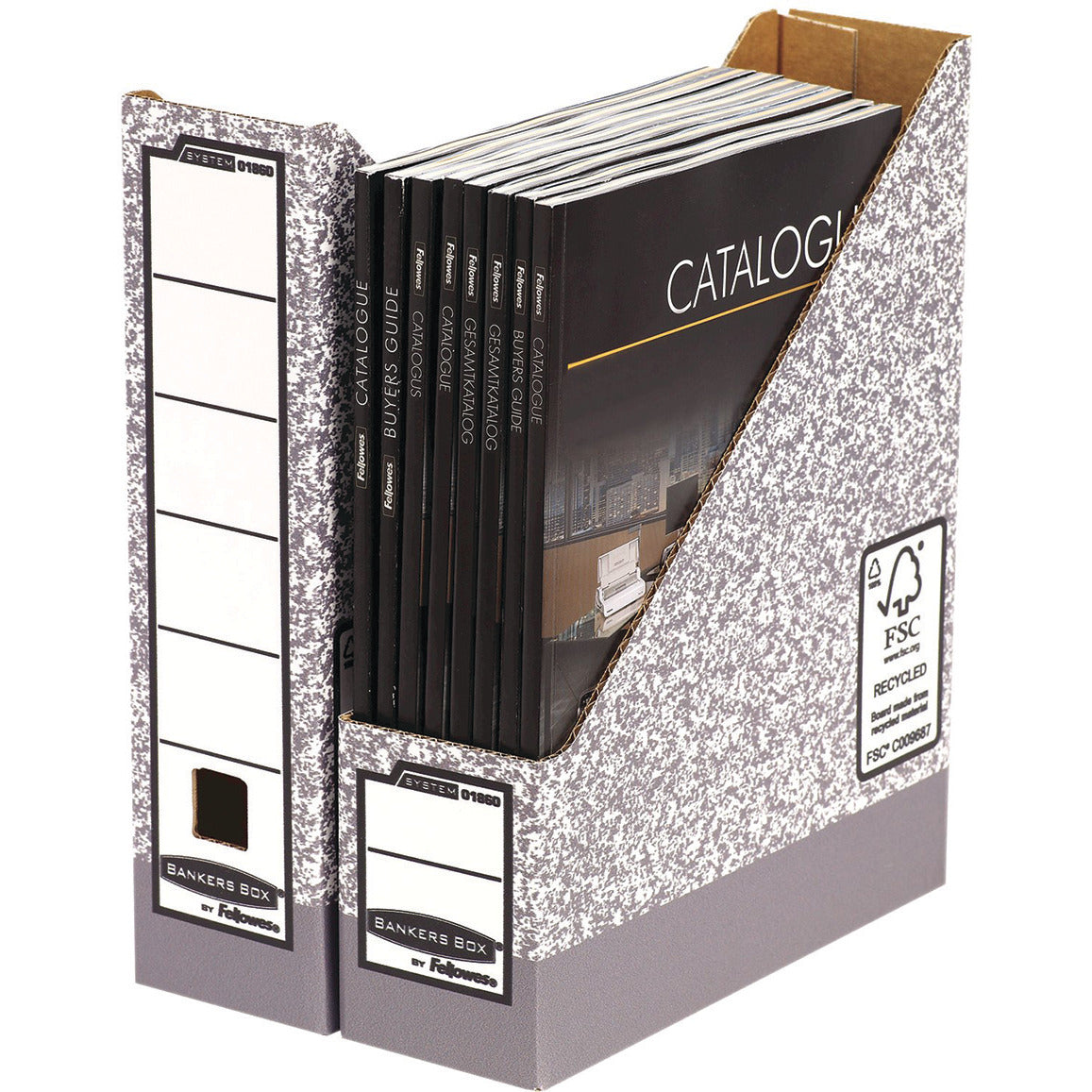 Magazine File F-Cap Rec. Board Pk10