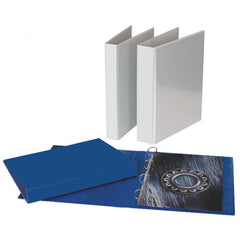 Ring Binder A4 4 -'O-' 25Mm White Bx10