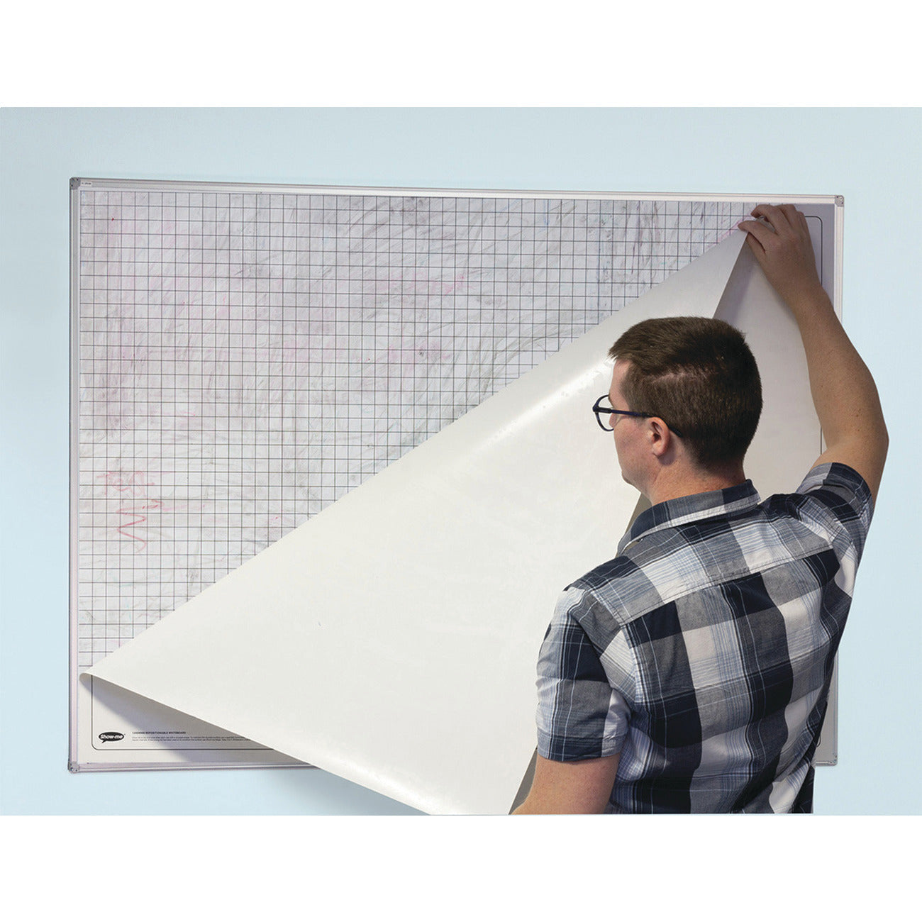 Show-Me Stick & Go Whiteboard Kit