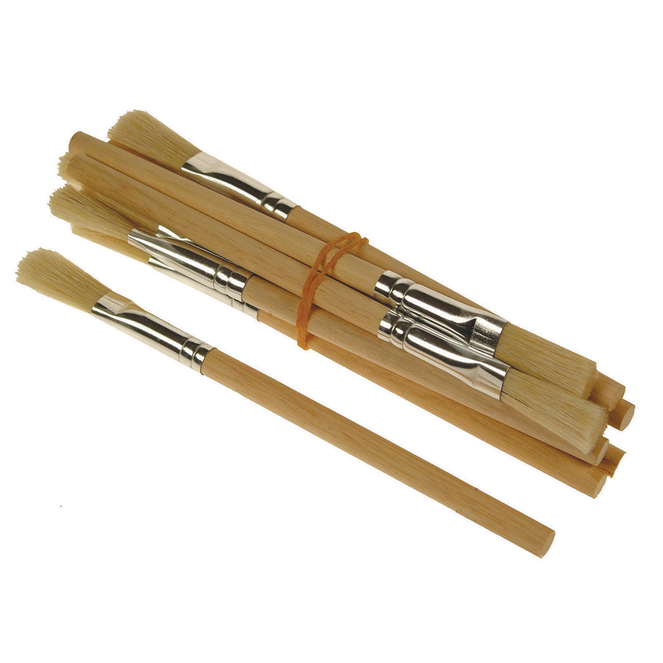 Dowel Handle Paste Brush Pack 10