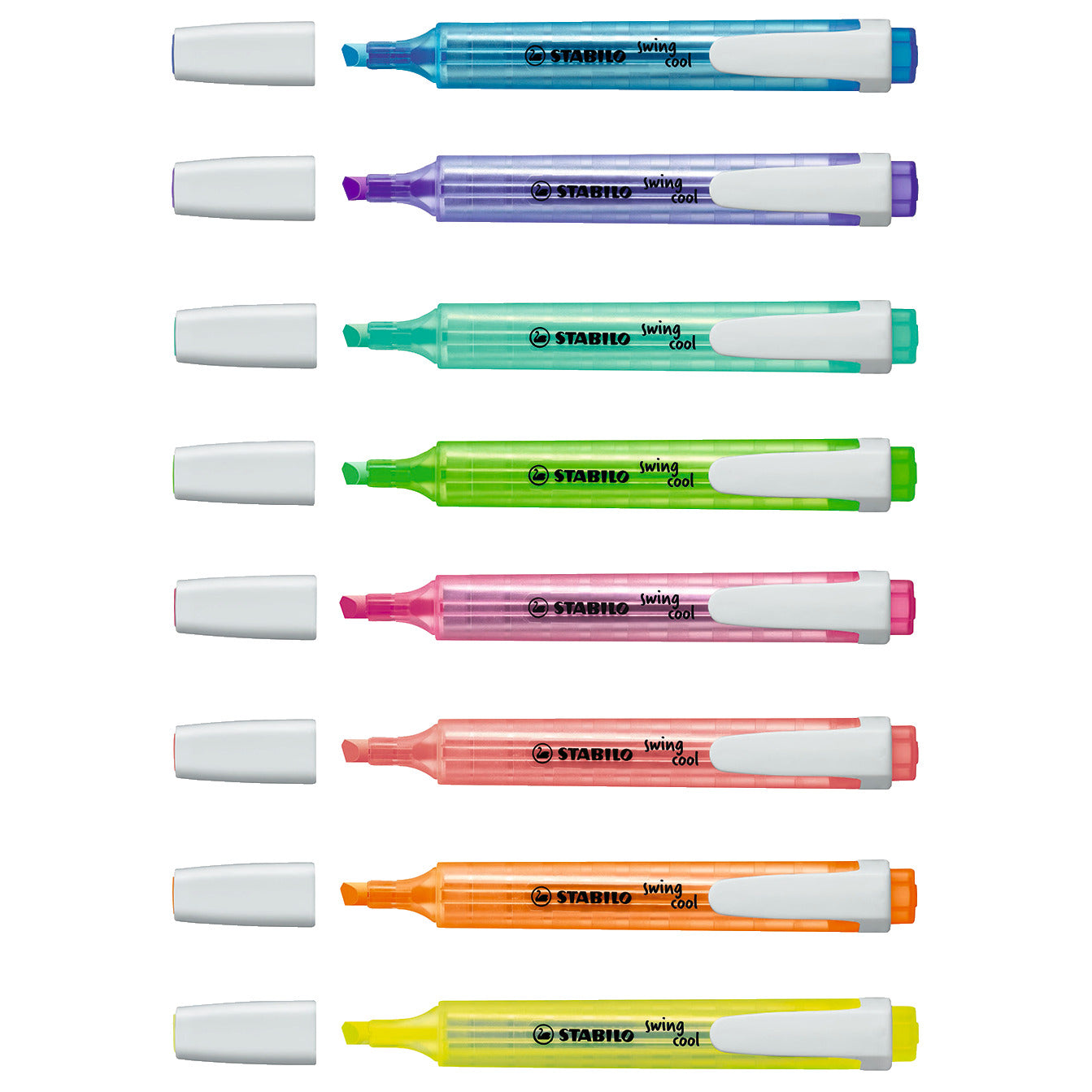 Highlighter Stabilo S-Cool Asst Pk8
