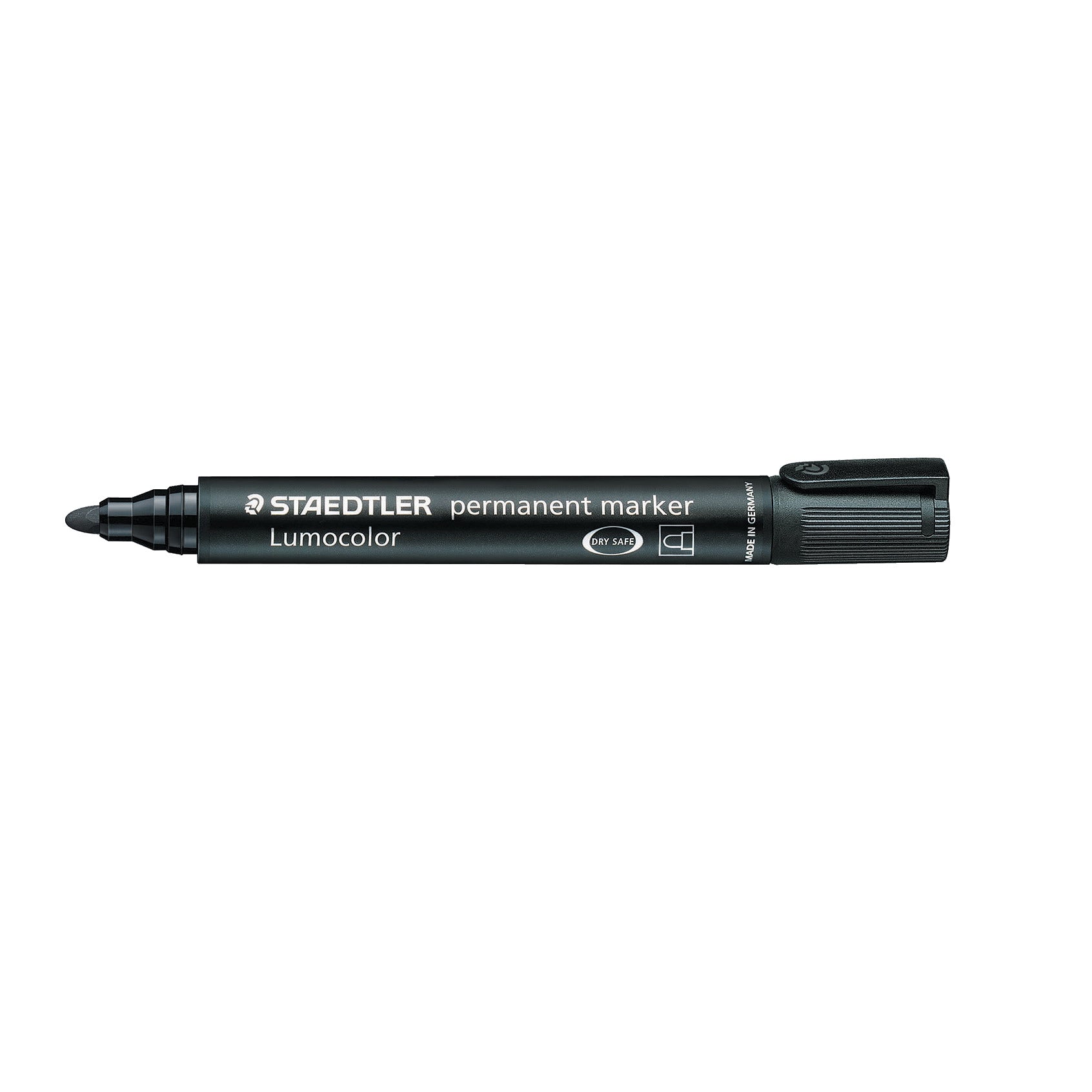 Perm Marker St352 B-Tip Black Pk10