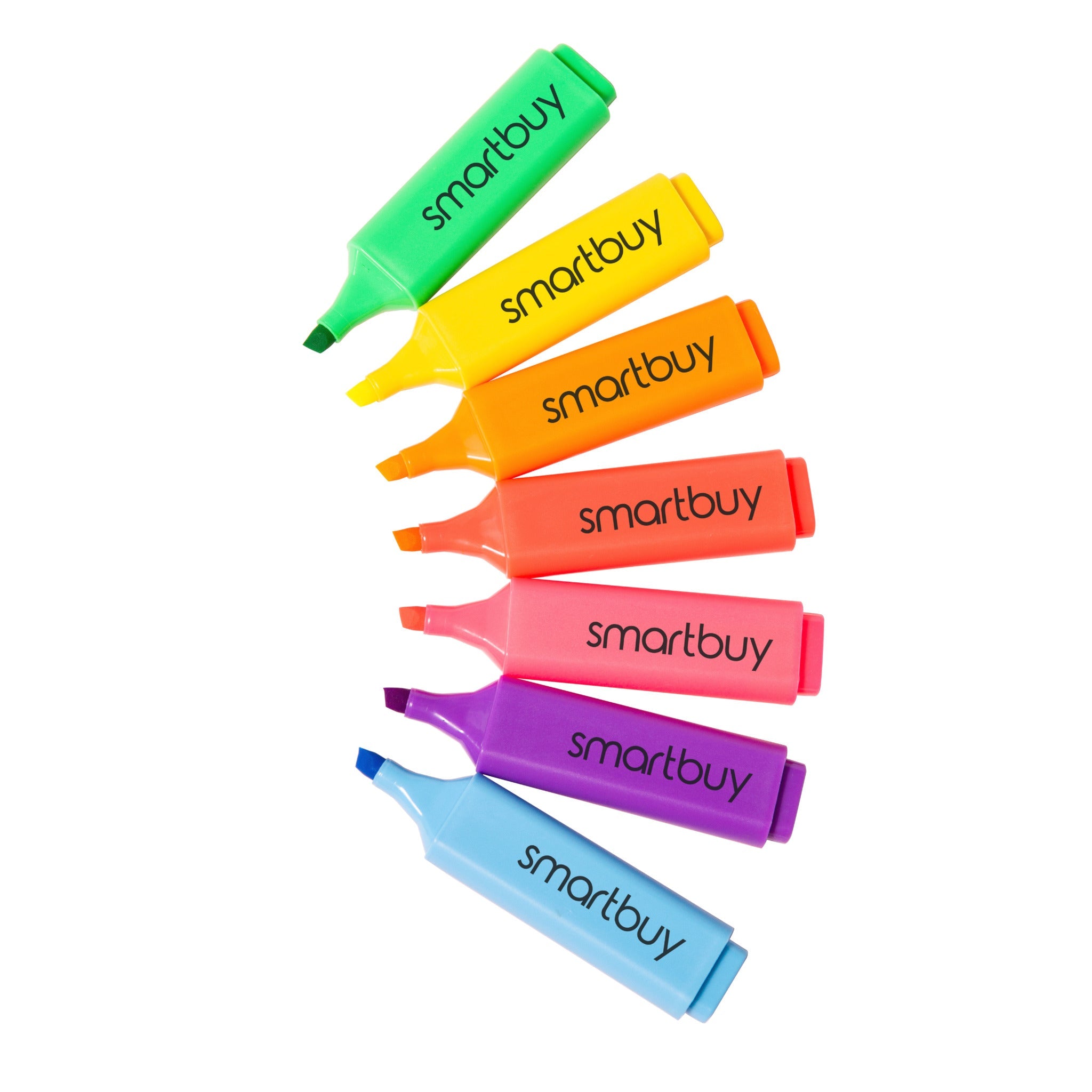 Smartbuy Highlighter Asstd Pk4