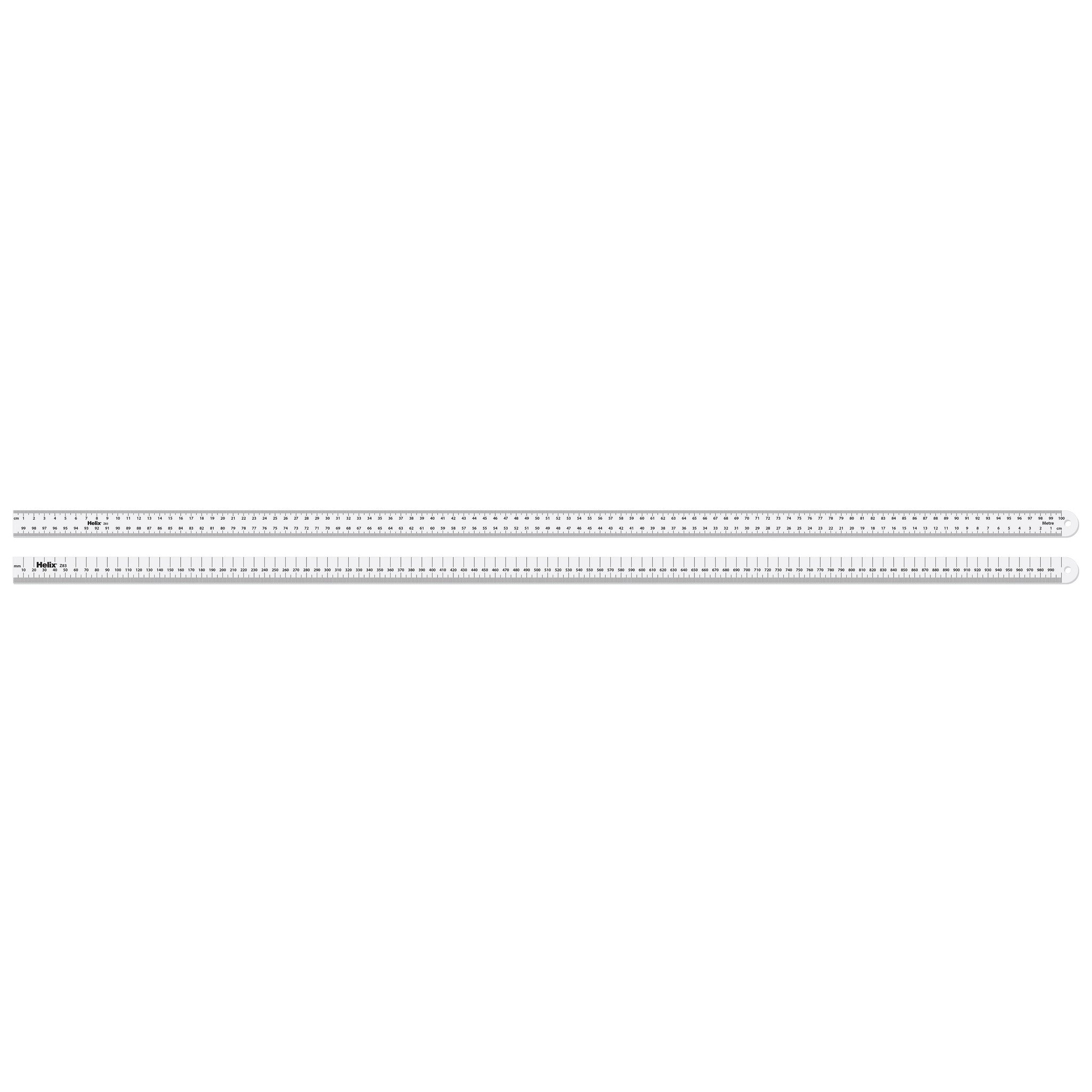 Ruler Metre 100Cm - 1000Mm, Bx 10