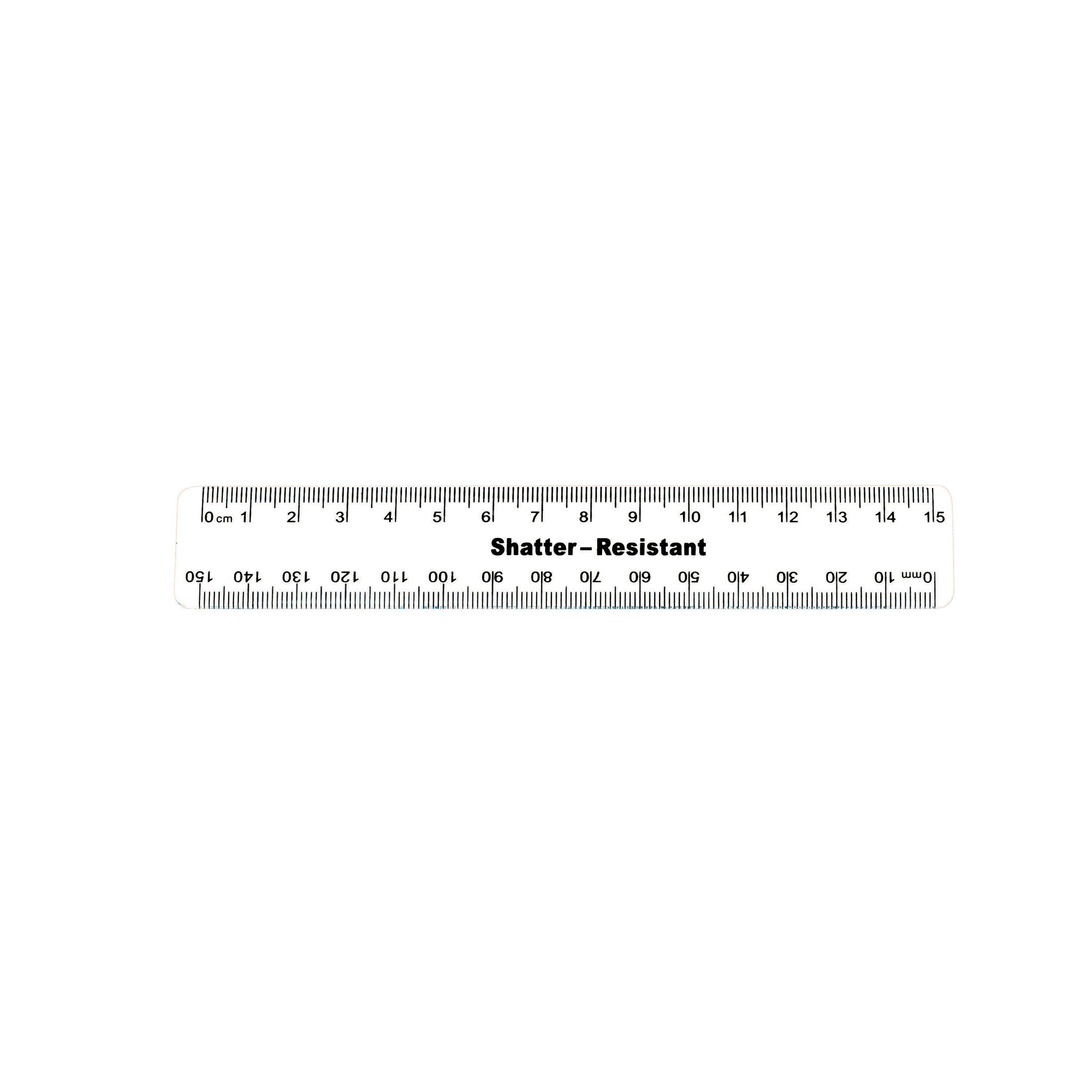 Sb Sresist Ruler Cm-Mm Clr15Cm Pk50