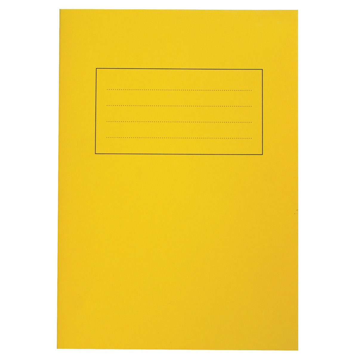 A4 80P Ex Book 12Mm Rule Pk50 Yello