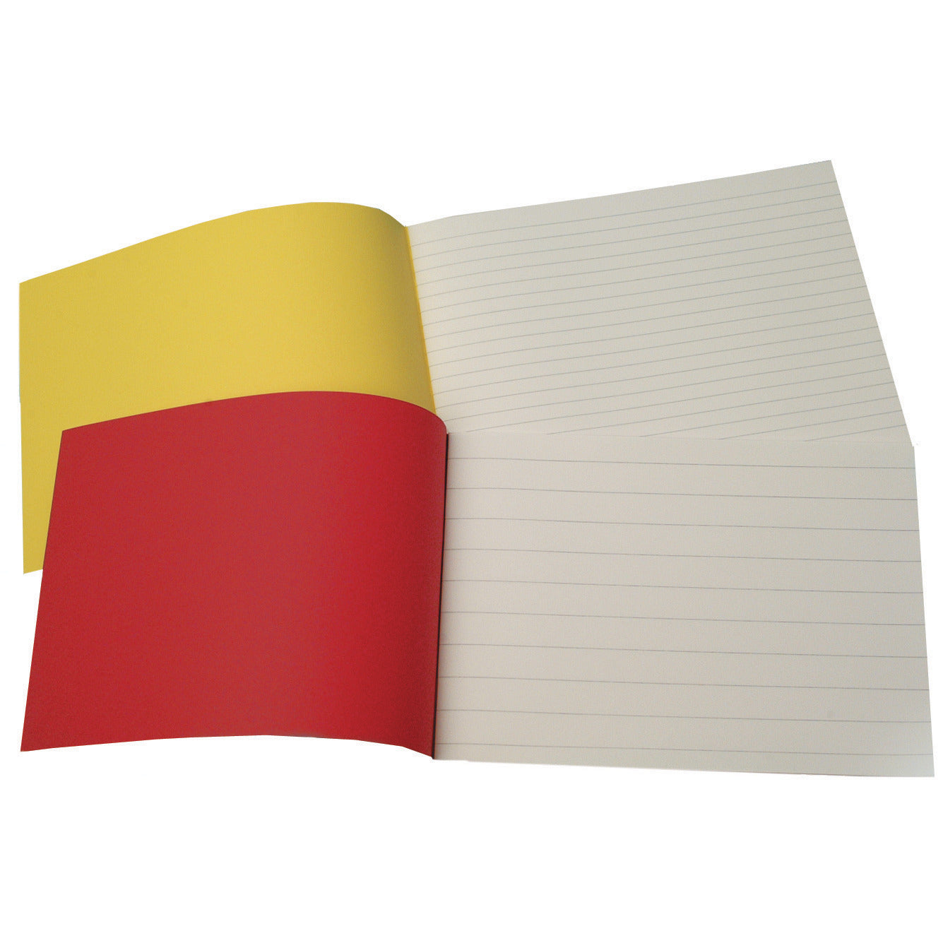 A4 Landsc Ex Bk 48Pg 10Mm Yello X 25