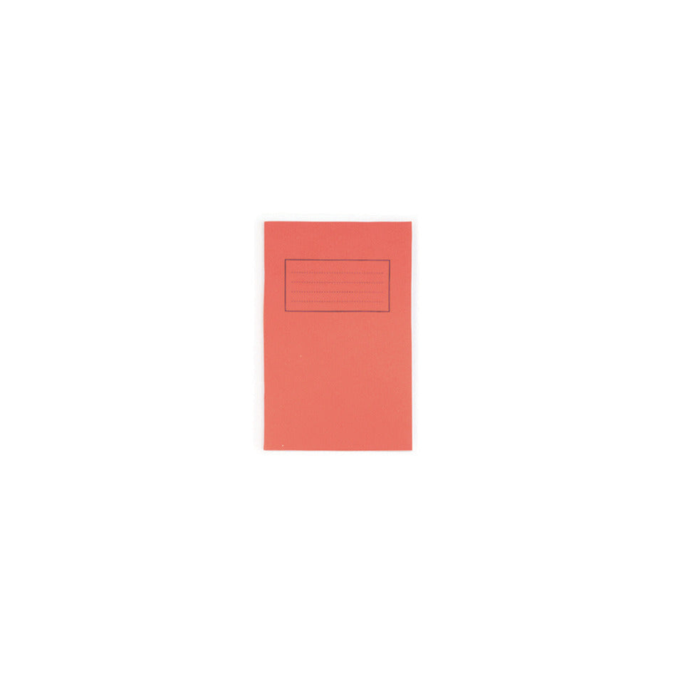 Ex Book 6.5X4-" 48Pg 8Mm Red X 25