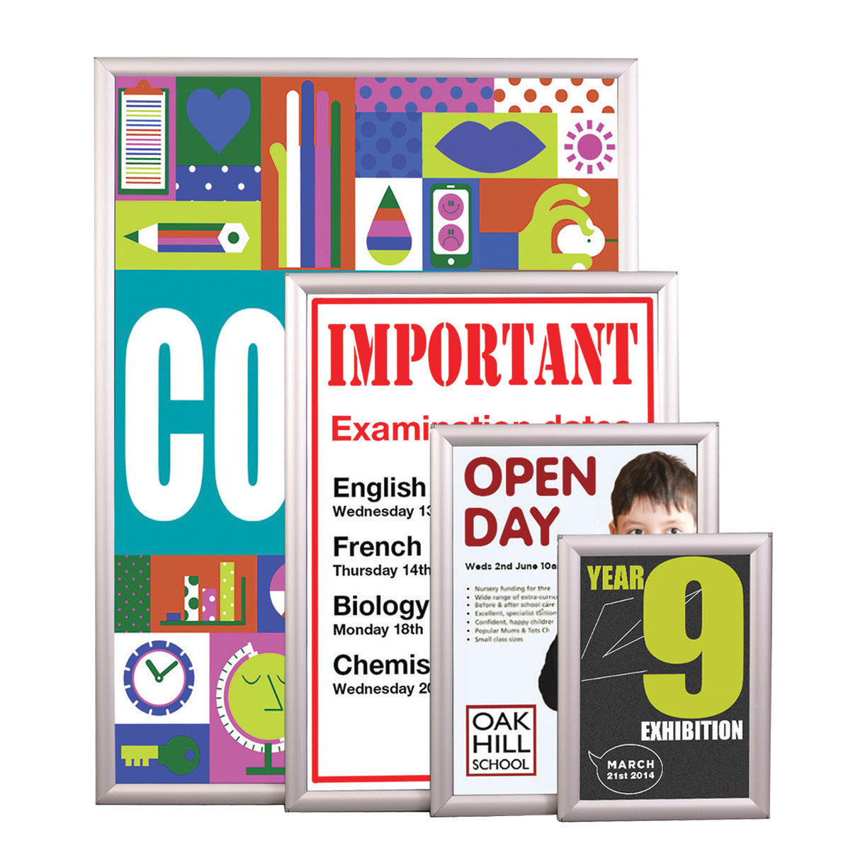Frame Promotion Silver Alum.A4