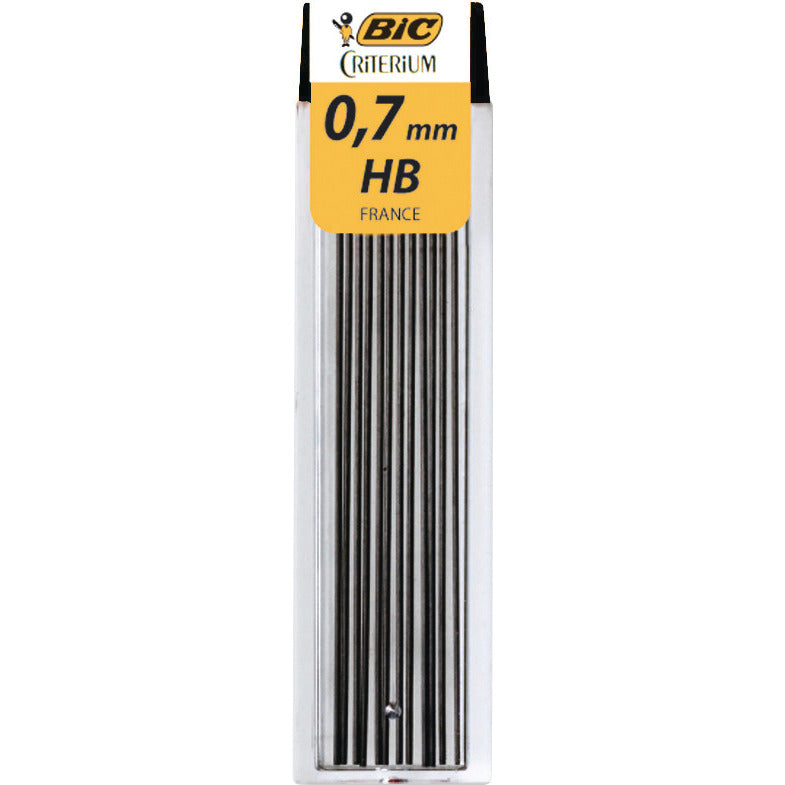Bic Mech-Pencil Refills 0.7Mm X12