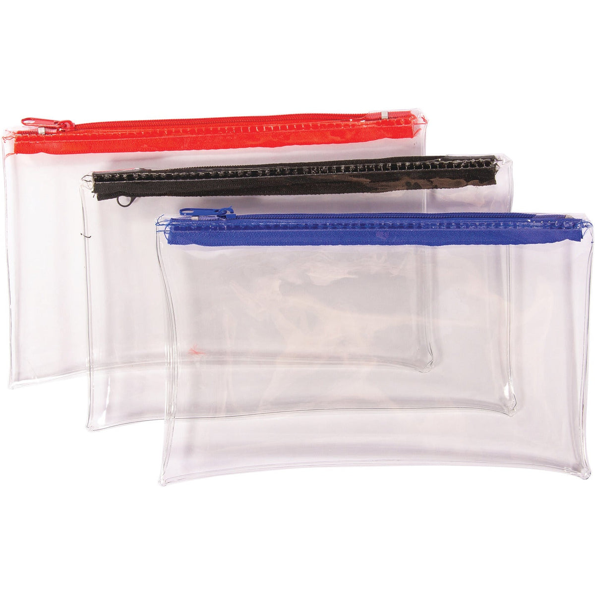 Pencil Case Clear 125X200Mm Pk12