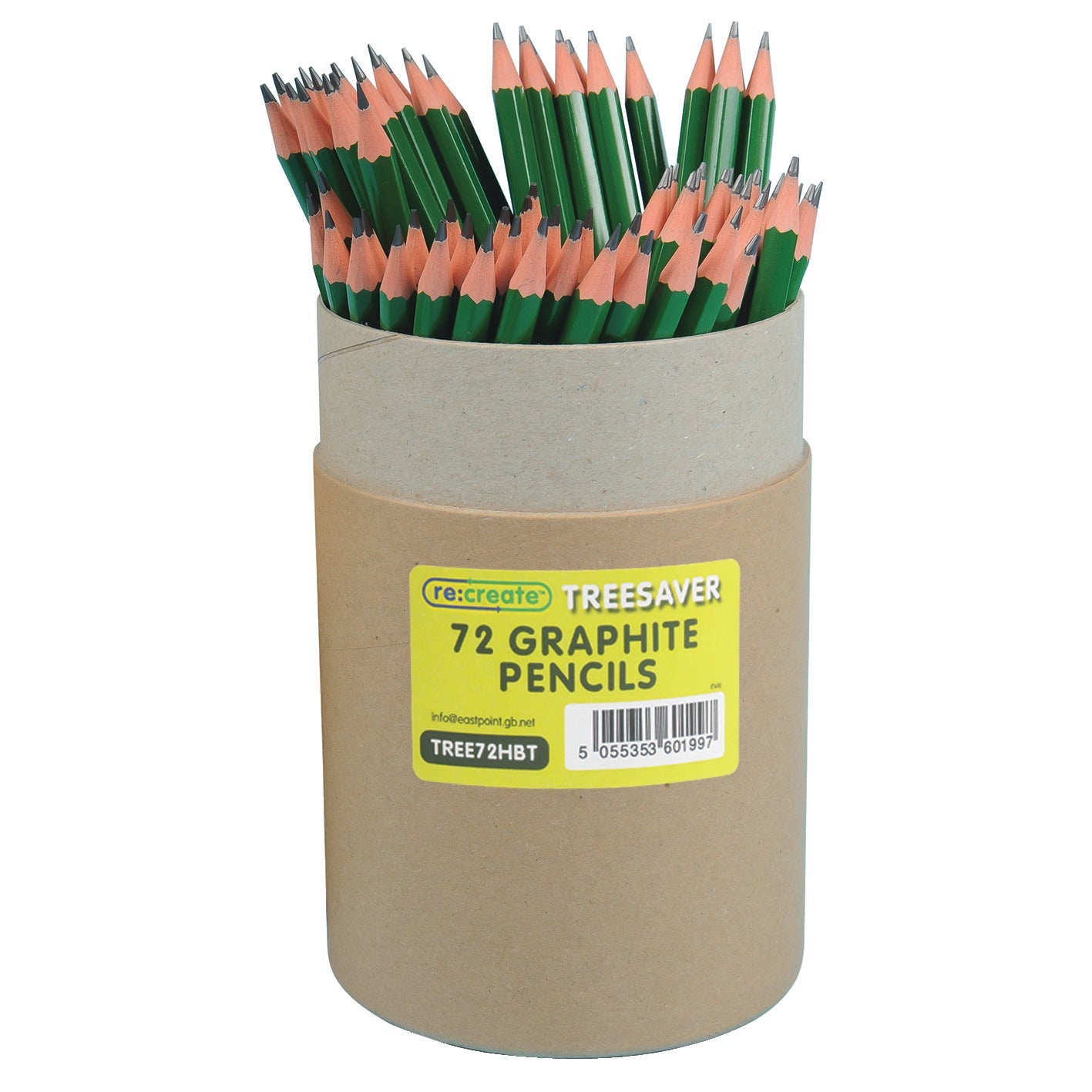Recycled Wood Free Pencils Pk72