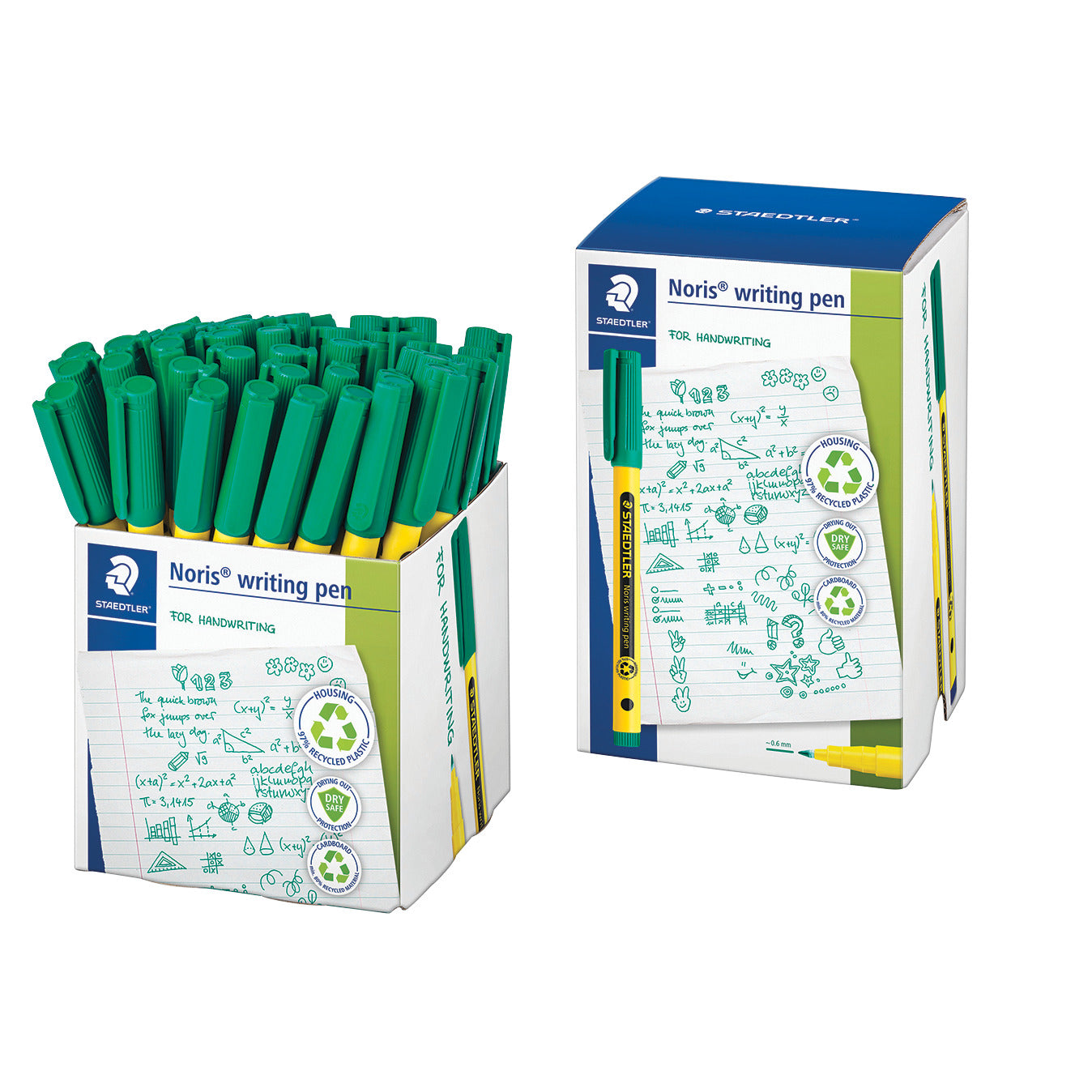 Noris Pens Box 50 Green
