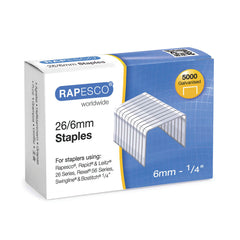 Staple 26-6 Box Of 5000 Staples.