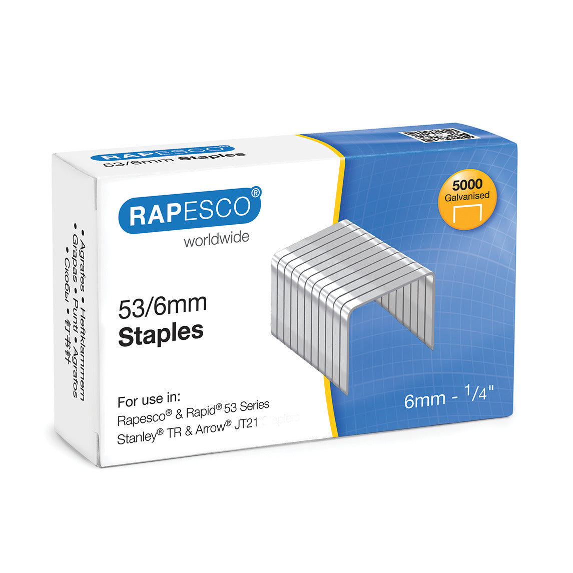 Staples 53-6 Hobby Tacker Box 5000