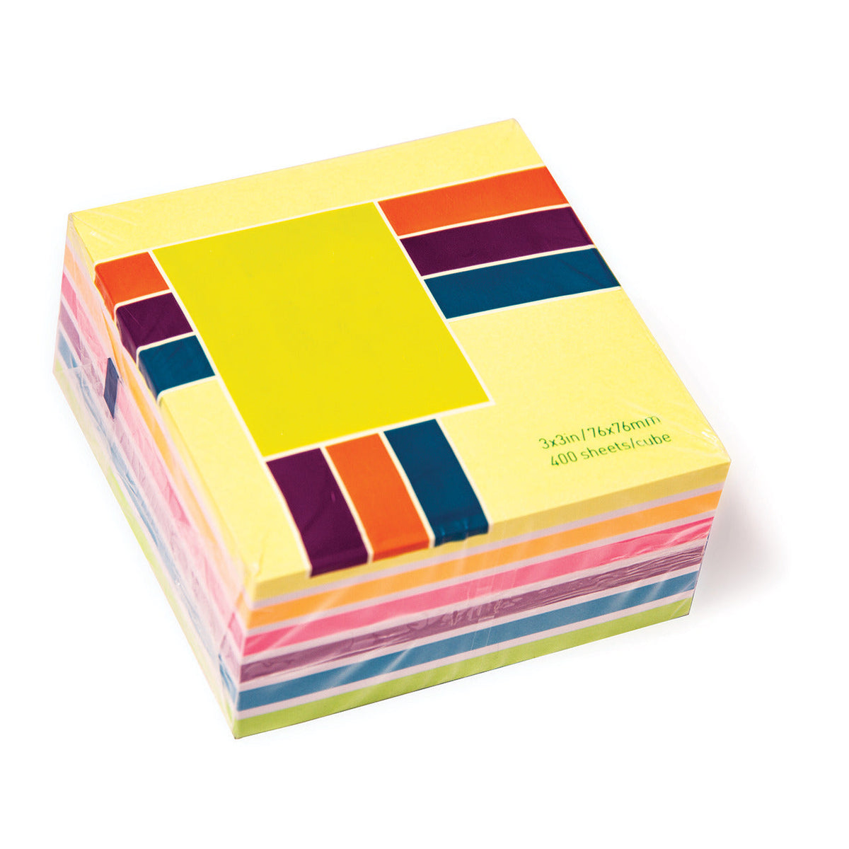 Note Sticky Neon Asstd 76Mm 5Col